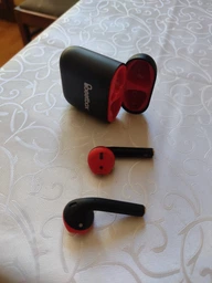 Навушники BeatBox PODS AIR 2 Wireless charging Black-red (bbpair2wcbr) фото від покупців 14