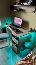 RGB светодиодная лента влагозащищенная комплект (набор) с пультом дистанционного управления RGB LED strip 2835 SMD 4,2м(LED strip 2033) фото от покупателей 2