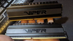Оперативная память PATRIOT 16 GB (2x8GB) DDR4 3600 MHz Viper Blackout (PVB416G360C8K) фото от покупателей 1