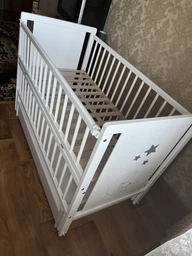 Ліжко дитяче Дубік-М Ведмедик біле з шухлядою фото від покупців 4