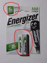 Акумулятори Energizer Recharge Extreme AAA/HR03 LSD Ni-MH 800 mAh BL 4шт