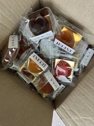 Упаковка Мармеладу Jelini "Серце", без цукру, 30г 30шт в асортименті