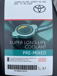 Охлаждающая жидкость Toyota Super Long Life Coolant -37°C розовый 5 л (08889-80072) фото от покупателей 6