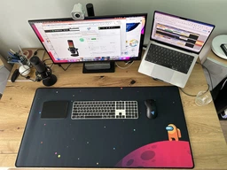 Игровая поверхность WorkPlaceShop GAME AMONG US ONE 300х700 мм фото от покупателей 2