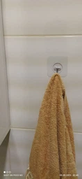 Набір самоклеючих прозорих гачків 12 шт GLUIT. Тримають 12 кг. Водостійкі. фото от покупателей 12