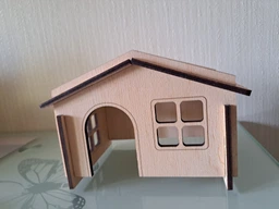 Дом для грызунов Lucky Pet для хомяков и декоративных мышей 16x10x10 см (4820224219608)