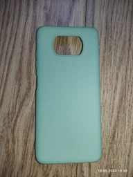 Чехол TPU Matte для Xiaomi Poco X3 бампер красный