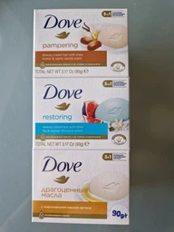 Упаковка крем-мыла Dove Ассорти 90 г х 6 шт (8720633011687/8720633015760) фото от покупателей 14