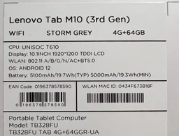 Планшет Lenovo Tab M10 (3rd Gen) Wi-Fi 4/64GB Storm Grey (ZAAE0027UA) фото от покупателей 15
