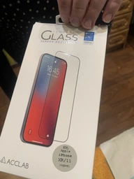 Защитное стекло ACCLAB 9H для Apple iPhone Xr/11 Black (1283126508196) фото от покупателей 19