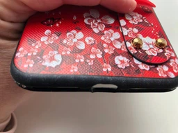 Чехол Lanyard для Iphone 7 Plus / Iphone 8 Plus бампер с ремешком Red