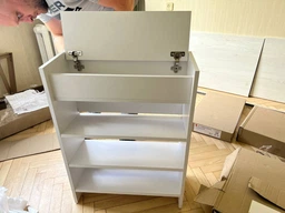 Полка для обуви Furnigraid ОП2 белая 80х60х25 фото от покупателей 3