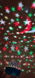 Проектор звездное небо ночник Star Master Dream TOPA круглый вращающийся Голубой