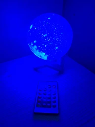 Нічник настільний LED RGB 3D Galaxy 12 см з пультом та акумулятором фото від покупців 12