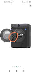 Стиральная машина узкая Midea MF100W60/T-UA