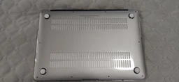 Чехол-накладка для MacBook Air 13.3" A1466/A1369 2012-2017 Темно-серый (DA1466-BK) фото от покупателей 4