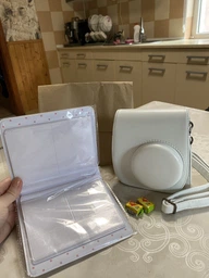 Комплект Аксесуарів Instax MINI 11/12 чохол + альбом для Камери Моментальної Друк Fujifilm Instax Mini 12 / Instax Mini 11: чохол, фотоальбом Lilac Purple фото від покупців 8