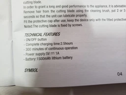 Тример для стрижки волосся та бороди VGR V-085 USB 1500 mAh золотистий фото від покупців 9