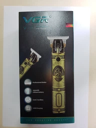 Тример для стрижки волосся та бороди VGR V-085 USB 1500 mAh золотистий фото від покупців 6