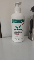 Средство для мытья посуды Delamark с эфирным маслом розы 1 л (4820152330666) фото от покупателей 4