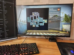 Монітор 27" QUBE G27F240 -- Full HD IPS / 240Гц / 8-Bit / HDR / sRGB 99% / G-SYNC Compatible / AMD FreeSync фото від покупців 14