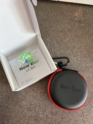 Гарнитура Bluetooth New Bee LC-B41 Black + чехол англ B41BLEN фото от покупателей 6
