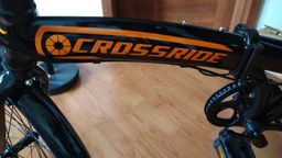 Велосипед City Folding Crossride 20" 12.5" 2023 Оранжевый (0817-2) фото от покупателей 19