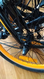 Велосипед City Folding Crossride 20" 12.5" 2023 Оранжевый (0817-2) фото от покупателей 17