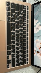 Накладка на клавиатуру Fruct для MacBook Air 13 2020/MacBook Air 13 M1 (2021) EU Черная Украинские буквы фото от покупателей 5