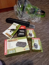 Акумуляторна пила Procraft PCA40 + 2 акумулятора 4 а/г, зарядне та масло ланцюга фото від покупців 2