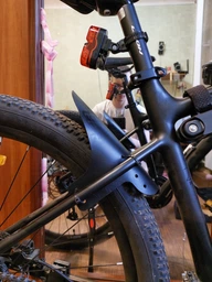 Крило бризковики для велосипеда болотник переднє або заднє Mudguard щиток (765862295) Чорний фото від покупців 2