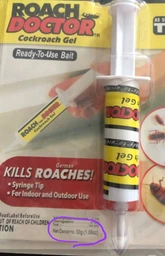 Засіб від тарганів гель для захисту від комах КОМПЛЕКТ 3ШТ Roach Doctor фото від покупців 3