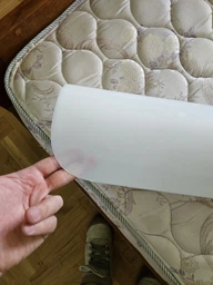 Захисний килимок під крісло 2050х1250мм (0.8мм) прозорий підкладка під стілець