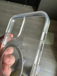 Чехол для iPhone 14 Pro Max Space Case с MagSafe Противоударный Прозрачный фото от покупателей 8