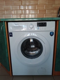 Узкая стиральная машина с разборным баком Midea MFE06W60/W-UA фото от покупателей 9