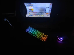 Клавіатура 2E GAMING KG360 RGB 68key Wireless Black (2E-KG360UBK)