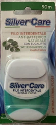Зубна нитка Silver Care з фтором і нітратом срібла 50 м (8009315011024)