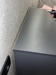 Комод Антрацит 1300 х 376 х 950h Брайт ДСП Мастер Форм (Телескопические направляющие полного выдвижения) 20099 фото от покупателей 2