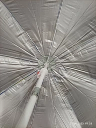 Пляжна парасолька з нахилом 200 см Umbrella Anti-UV ромашка Синій нейлон (SH779457) фото від покупців 19