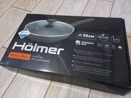 Сковорода універсальна з кришкою Holmer Modern FP-22724-SGMGL 24 см фото від покупців 2