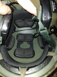 Комплект: тактичный шлем - каска Fast системой Wendy пуленепробиваемый, кевларовый, защита по NATO - NIJ IIIa (ДСТУ кл.1), размер M-L и оригинальные наушники Earmor M32Н с креплением "чебурашка" (FWOKMulEm32hCh1) фото от покупателей 5