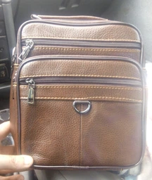 Сумка-планшет чоловіча шкіряна Vintage 21279 Коричнева (leather-21279) фото от покупателей 6