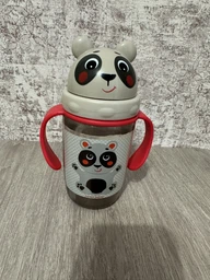 Кухоль Canpol Babies Hello Little з трубочкою 400 мл Бежевий (56/500_bei) фото от покупателей 2