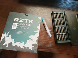 Термопрокладка RZTK Arctica PAD 145 х 145 х 0.5 мм фото от покупателей 2