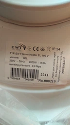 Бойлер EWT Clima EL 80 V фото від покупців 14