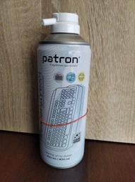 Очистительный сжатый воздух Patron для оргтехники спрей 400 мл (F3-020) фото от покупателей 7