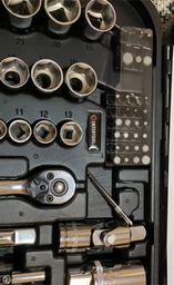 Набір інструментів 73 од.STORM, 1/2",1/4", Cr-V INTERTOOL ET-8073 фото від покупців 3
