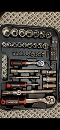 Набір інструментів 73 од.STORM, 1/2",1/4", Cr-V INTERTOOL ET-8073 фото від покупців 2