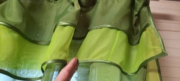 Кухонна занавіска VR-Textil № 018к штора і тюль з ламбрекеном синій з молочним 280х170 см (50-317) фото від покупців 1