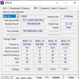 Модуль пам`ятi DDR3 8GB/1600 Goodram (GR1600D364L11/8G)